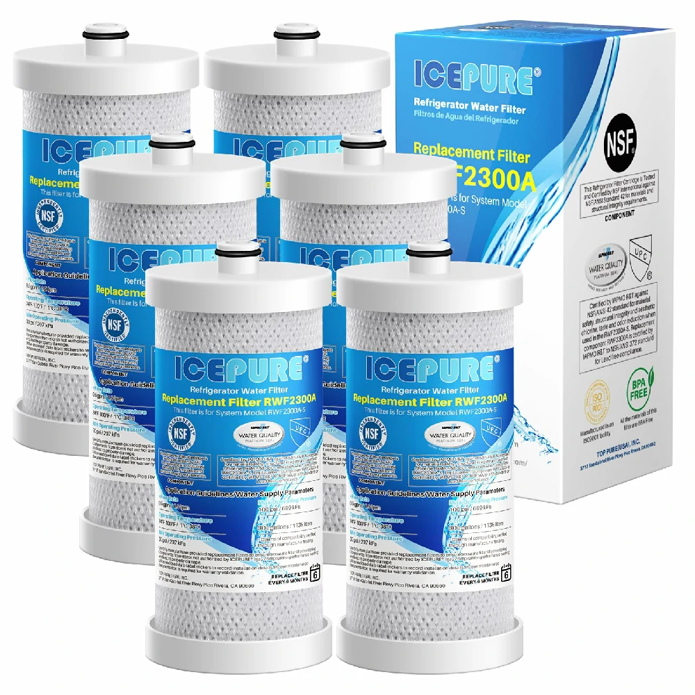 ICEPURE Standard RWF2300A replacement refrigerator water filter