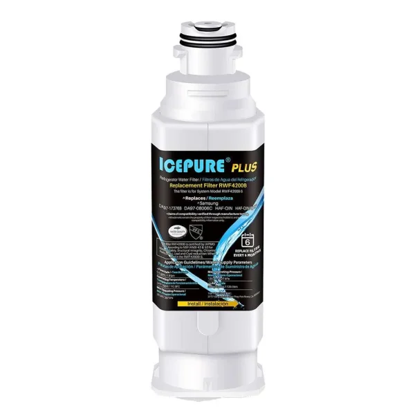 Refrigerator Water Filter Fits Samsung DA97-08006C HAF-QIN HAF-QIN/EXP