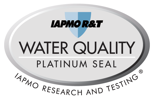 IAPMO R&T Water Quality Platinum Seal for RWF2300A listed scope